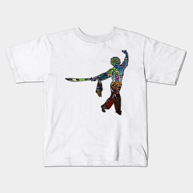 Dark Sword Kids T-Shirt by crunchysqueak